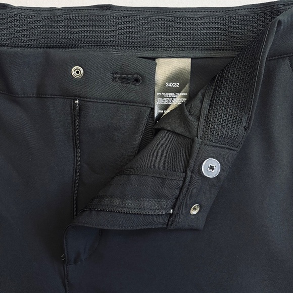 Greg Norman 34x32 Men’s Performance Flex Waistband Pants, Black NWT - Picture 11 of 16